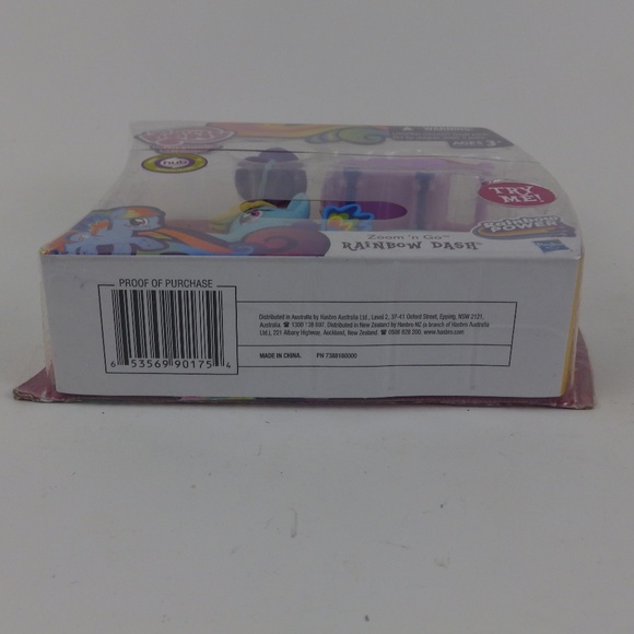 My Little Pony Friendship is Magic Zoom n' Go Rainbow Dash NIB 2013 - Picture 3 of 3